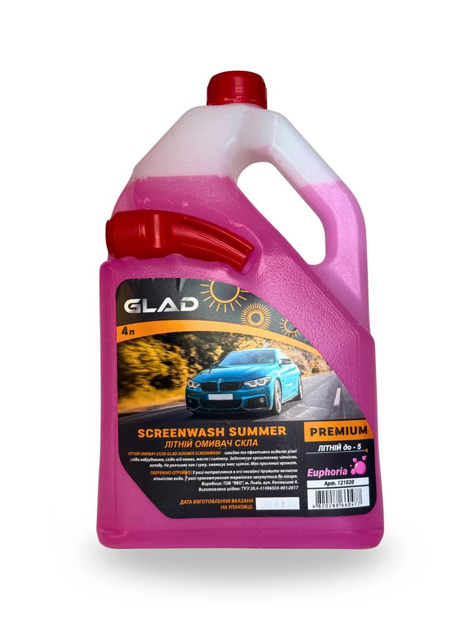 GLAD Літній омивач скла “Ейфорія”